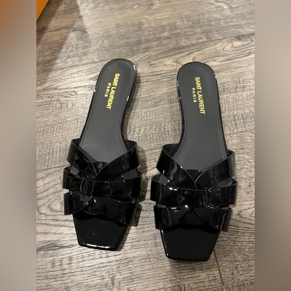 🖤Saint Laurent Tribute Sandals 🖤 - Picture 1 of 10